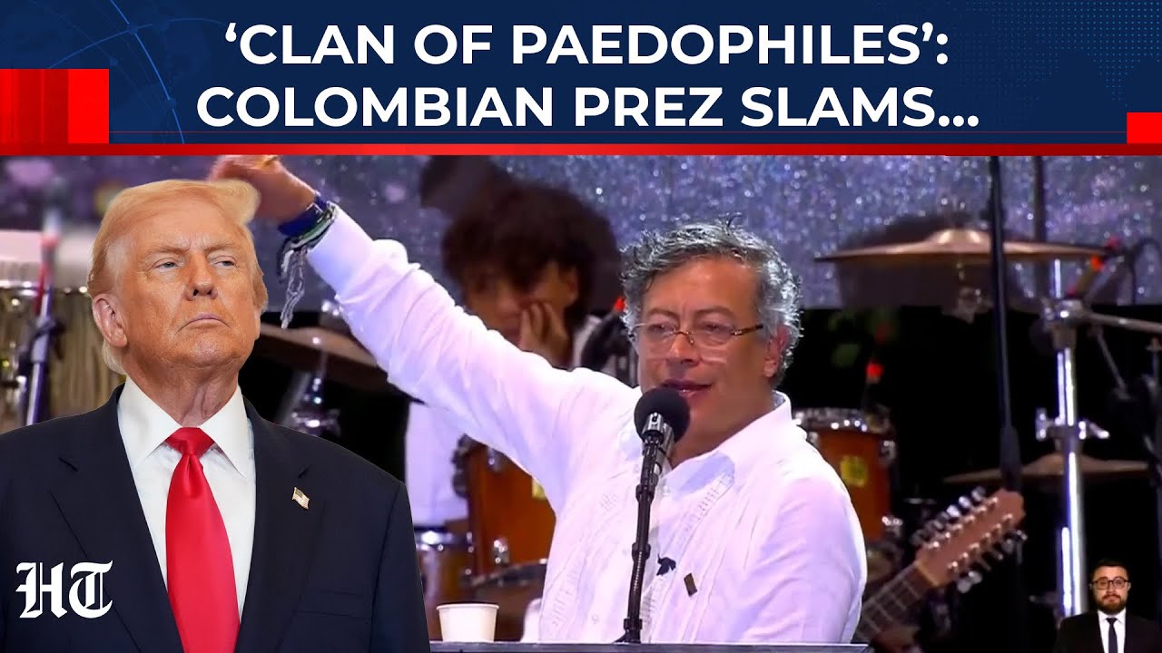 On Cam: Colombian President Petro Calls US Leaders &lsquo;Clan of Paedophiles&rsquo; Amid Tensions With Trump