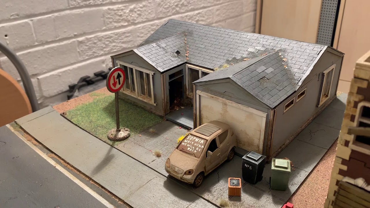 Wargames Walking dead table Mantic/TT combat