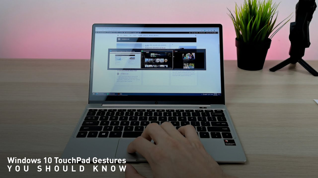 Windows 10 TouchPad Gestures That You Should Know