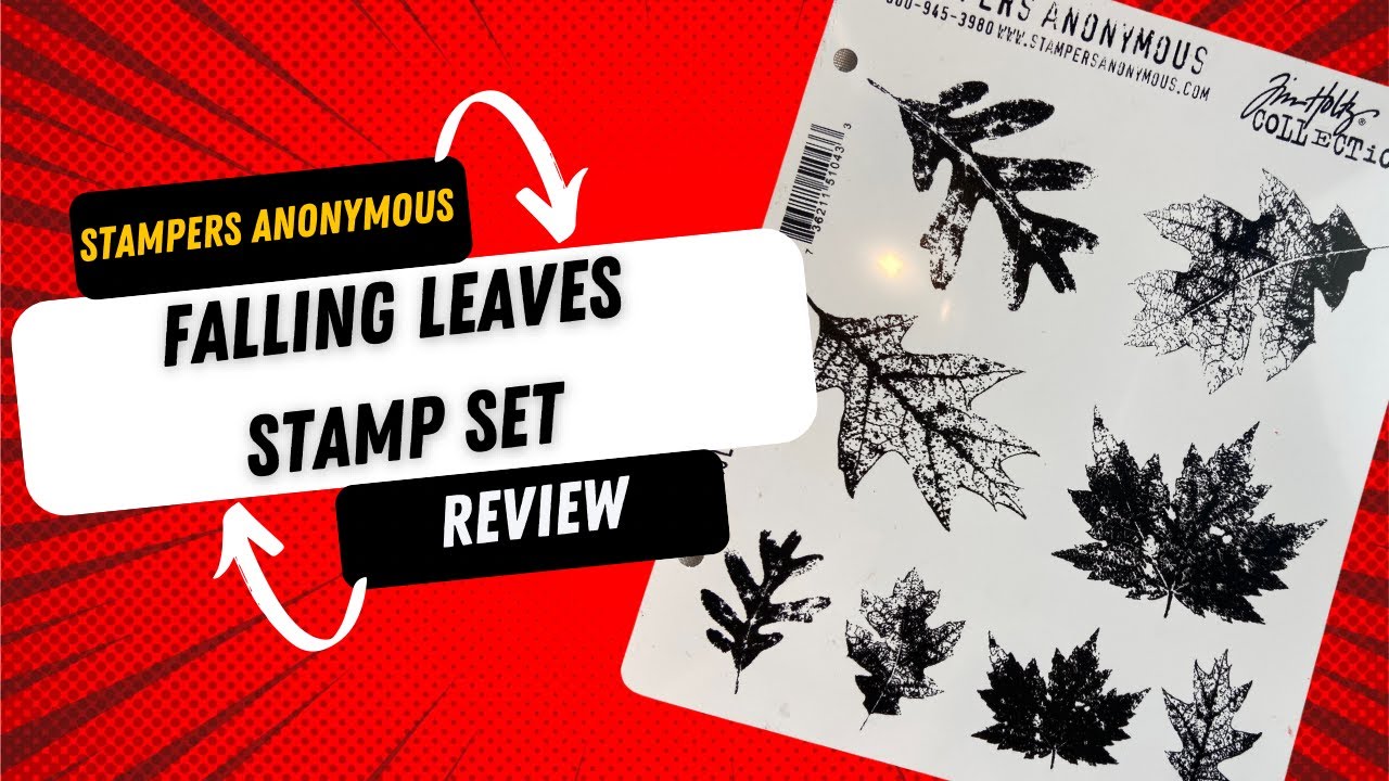 Stampers Anonymous Falling Leaves Stamp set Review