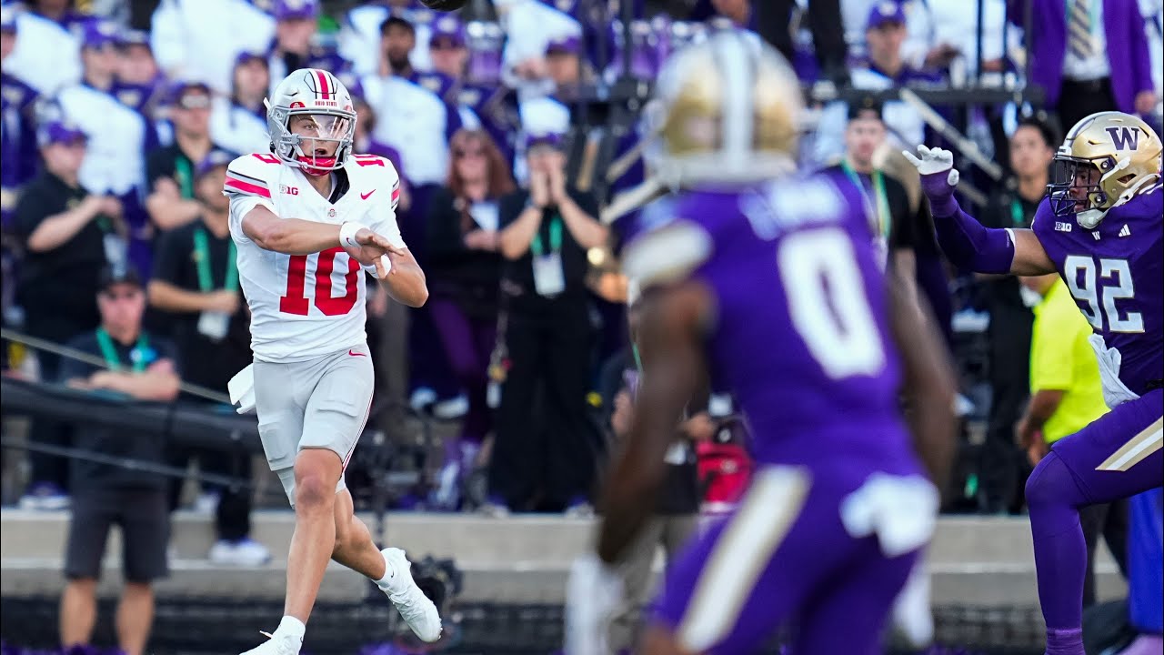 Ohio State OL/Offense VS Washington DL/Defense (2025)