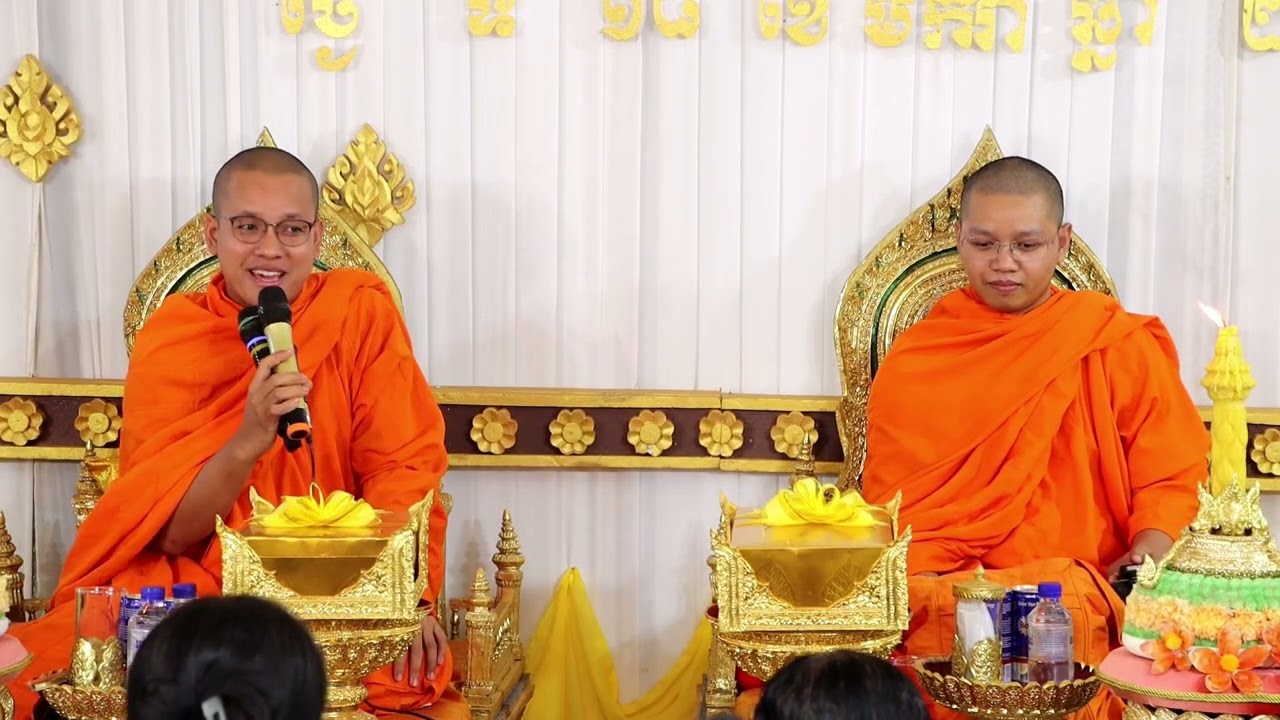 គ្រែ2 ចោទ~ឆ្លើយ ទេសនា បើយកត្រៃសរណគមនទាំង៣ជាទីពឹង តើពឹងបែបណា? បច្ច័យបួន ថ្វាយខ្លួន ទក្ខិណា ចម្រើន ល ។