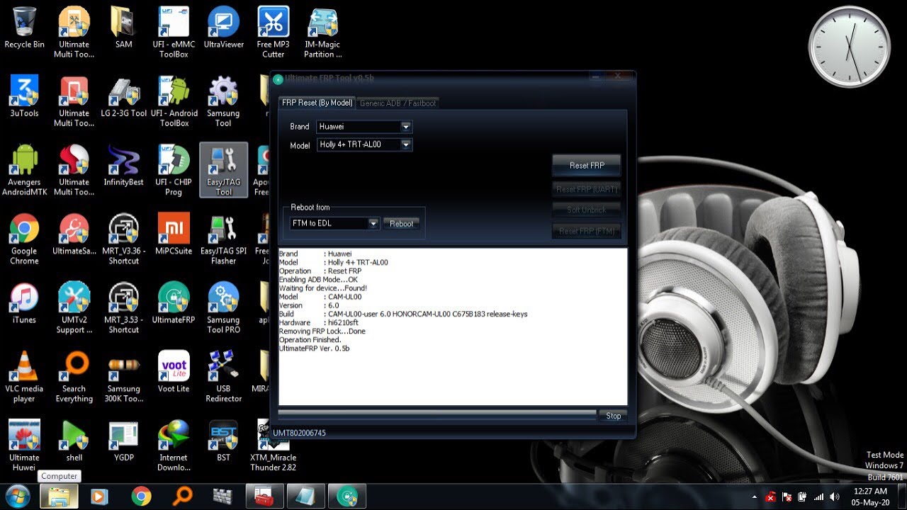 Honer CAM-UL00 FRP Unlock in UMT
