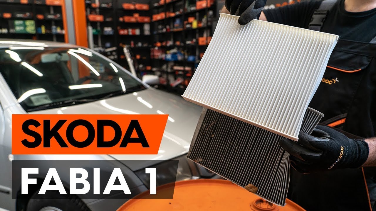 Jak wymienić filtr kabinowy w SKODA FABIA 1 (6Y5) [TUTORIAL AUTODOC]
