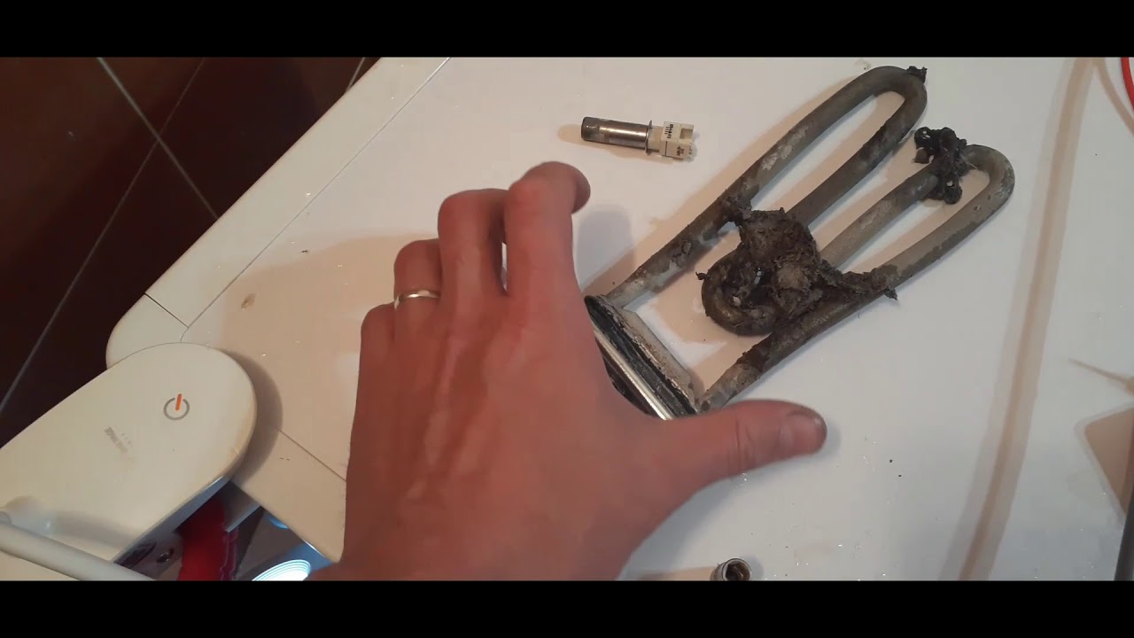 Замена ТЭНа на стиралке Electrolux ews 106410w