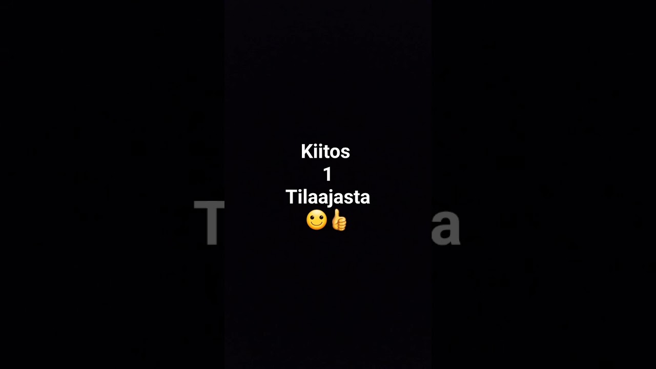 1 tilaaja