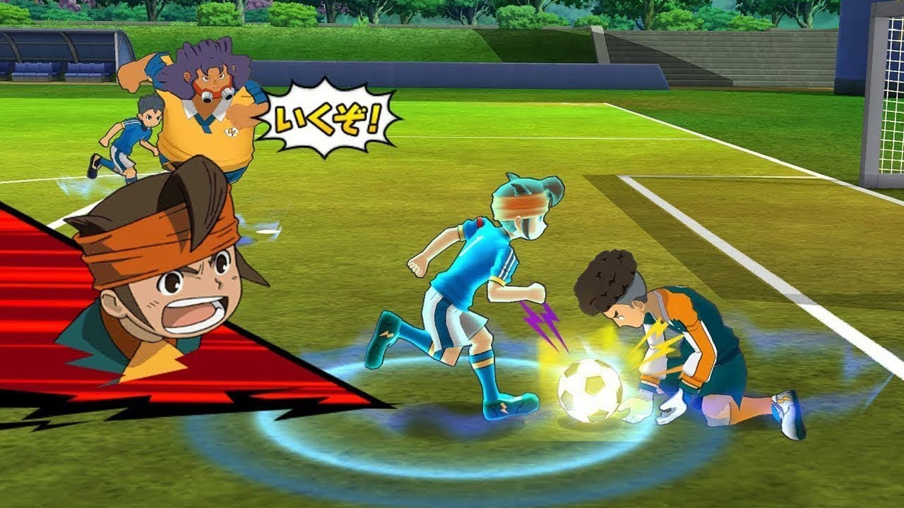 Inazuma Eleven Go Strikers 2013 Inazuma Japan Vs Raimon Wii 1080p (Dolphin/Gameplay)
