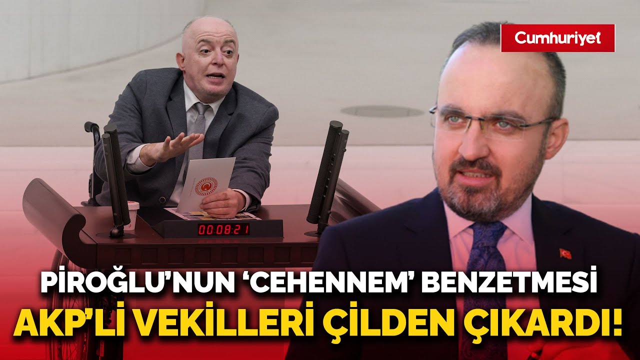 HDP'li Musa Piroğlu'nun 'cehennem' benzetmesi AKP'lileri &ccedil;ileden &ccedil;ıkardı
