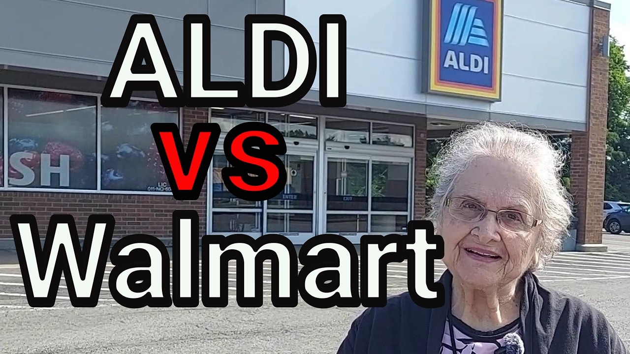 Stop Spending More! Aldi Monthly Grocery Haul vs Walmart Price Comparison - Which is CHEAPER?