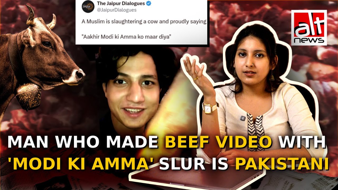 Outrage over beef, remarks on Modi's mother: Here's the truth behind the viral video
