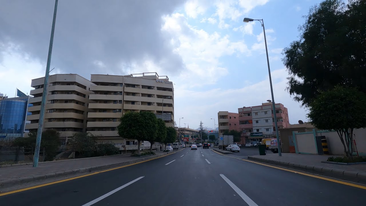 أبها Car Tour Around Abha 4k video using Gopro hero 9   جولة في مدينة أبها