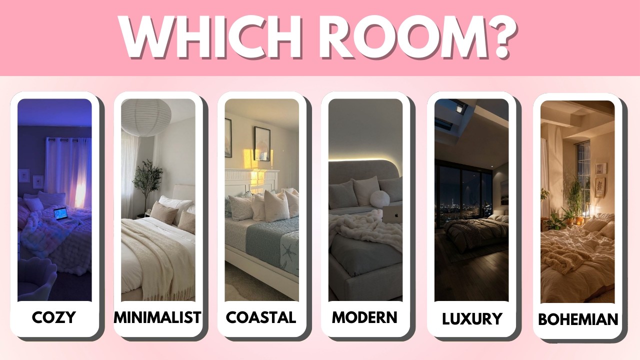 Which ROOM STYLE Suits You? | Aesthetic Personality Quiz