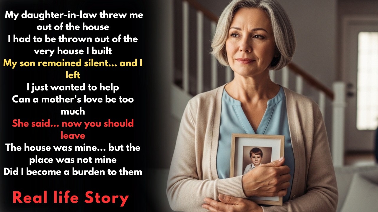 I Raised My Son Alone… Then His Wife Made Me Leave  Most Emotional Story You'll Hear Today
