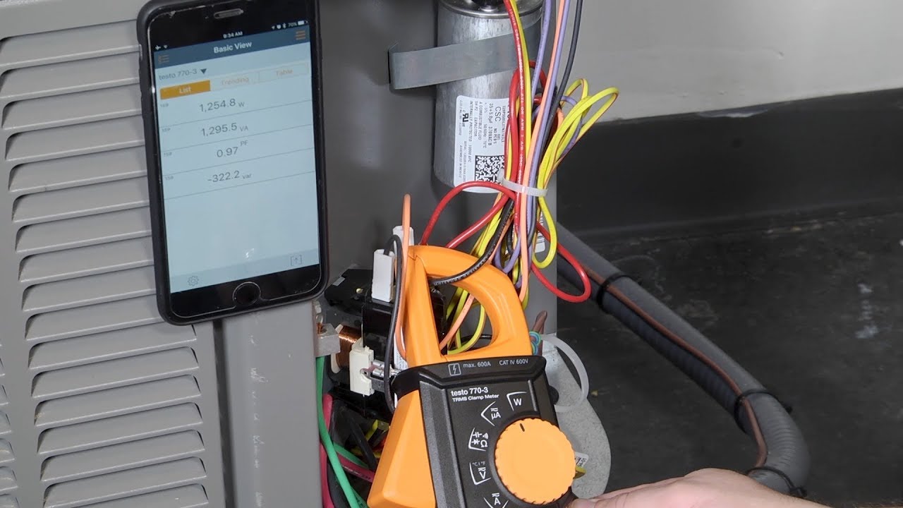 Как использовать токоизмерительные клещи Testo 770-3 True RMS