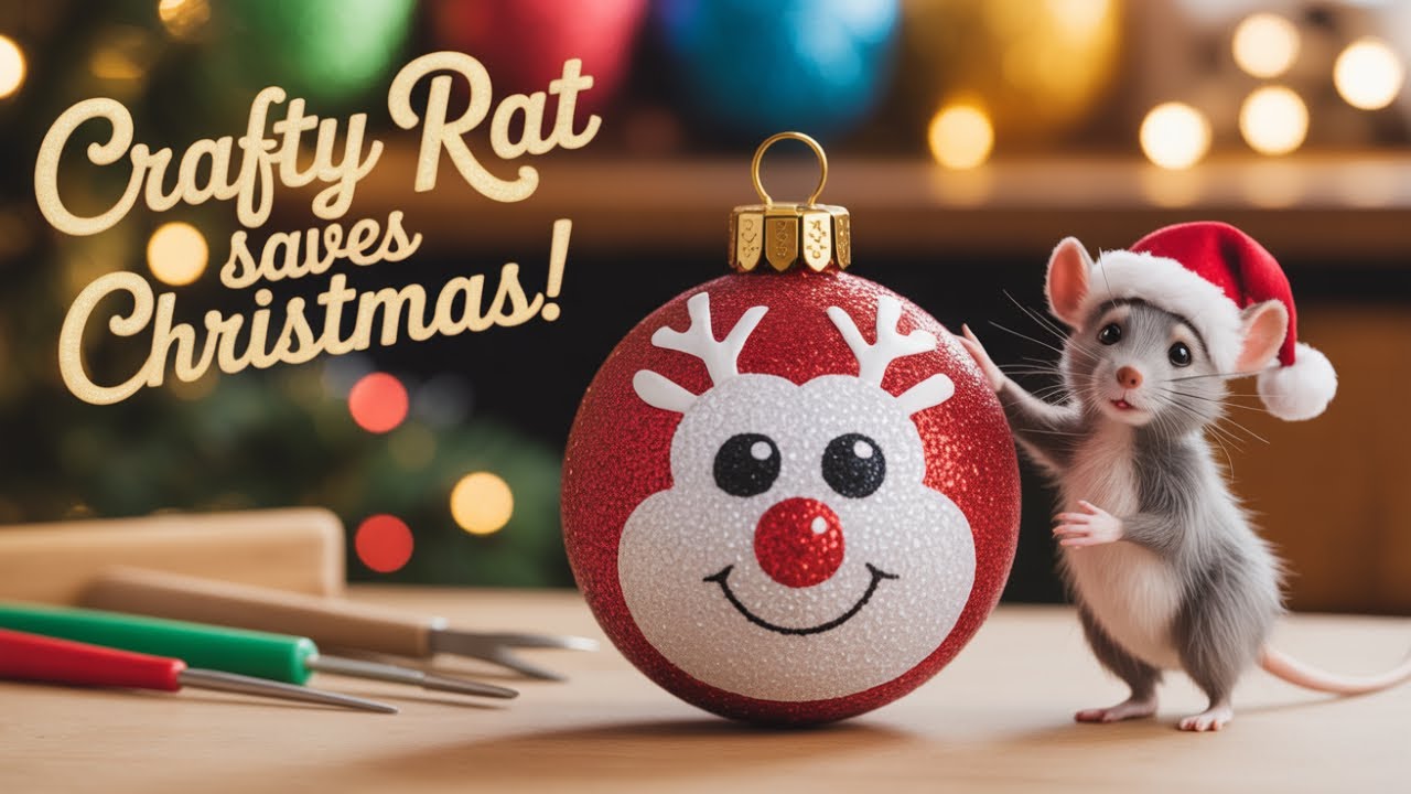 12 Days of Christmas - Day 8 Rudolf The Rat Nose Reindeer?