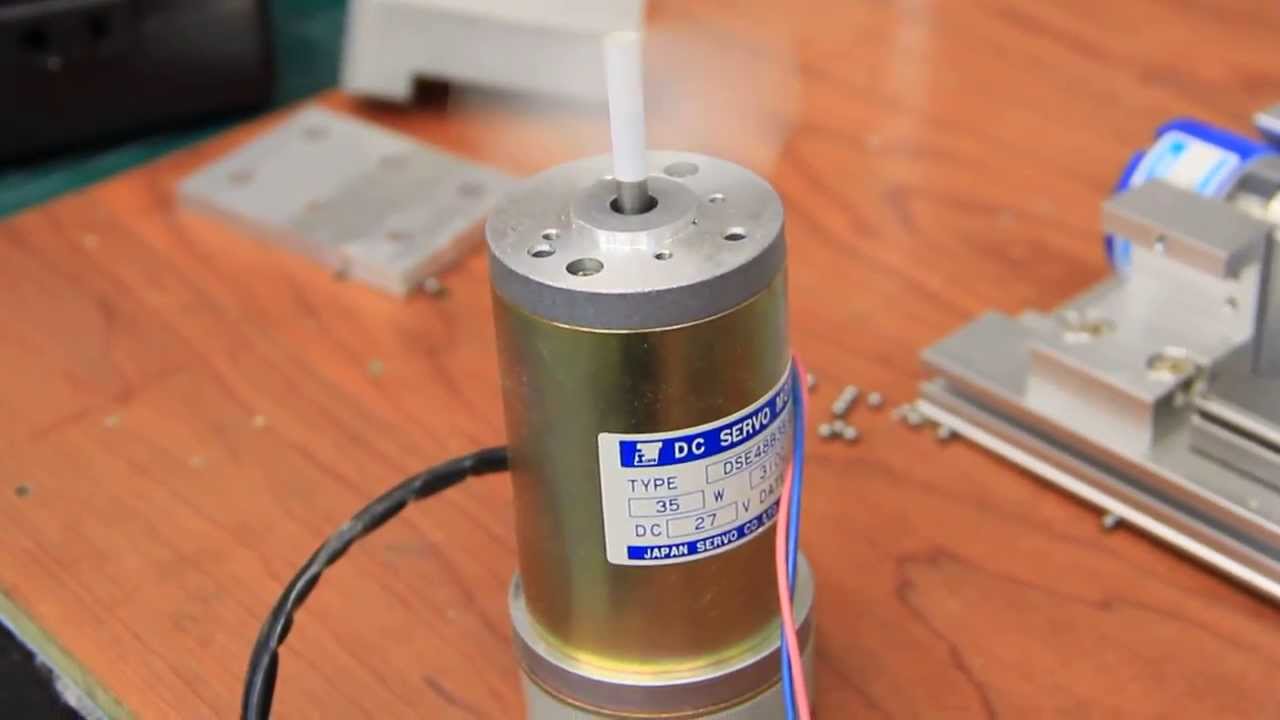 JAPAN SERVO CO. IAI DC 35 WATT SERVO MOTOR WITH ENCODER