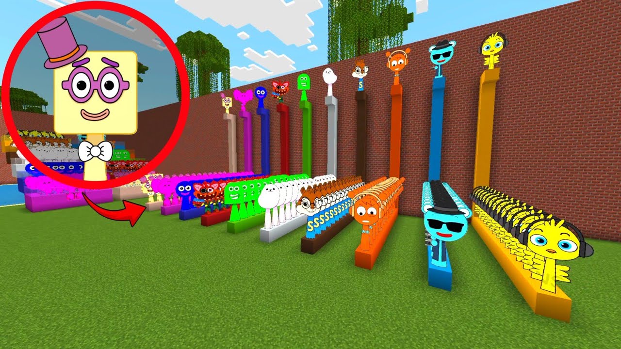 NEW Sprunki OC Twenty Added In Colored  Lines Minecraft PE