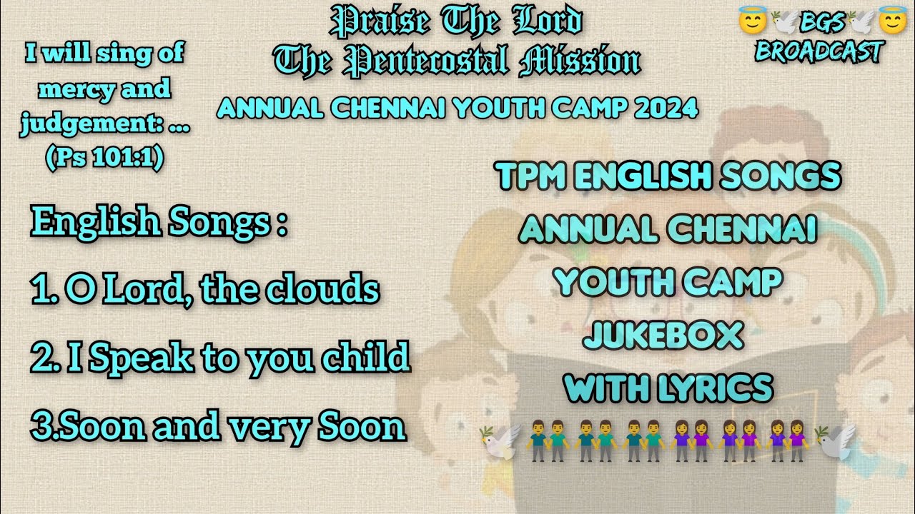 TPM Youth Camp English Songs 2024 | TOPIC: MERCY & JUDGEMENT | English