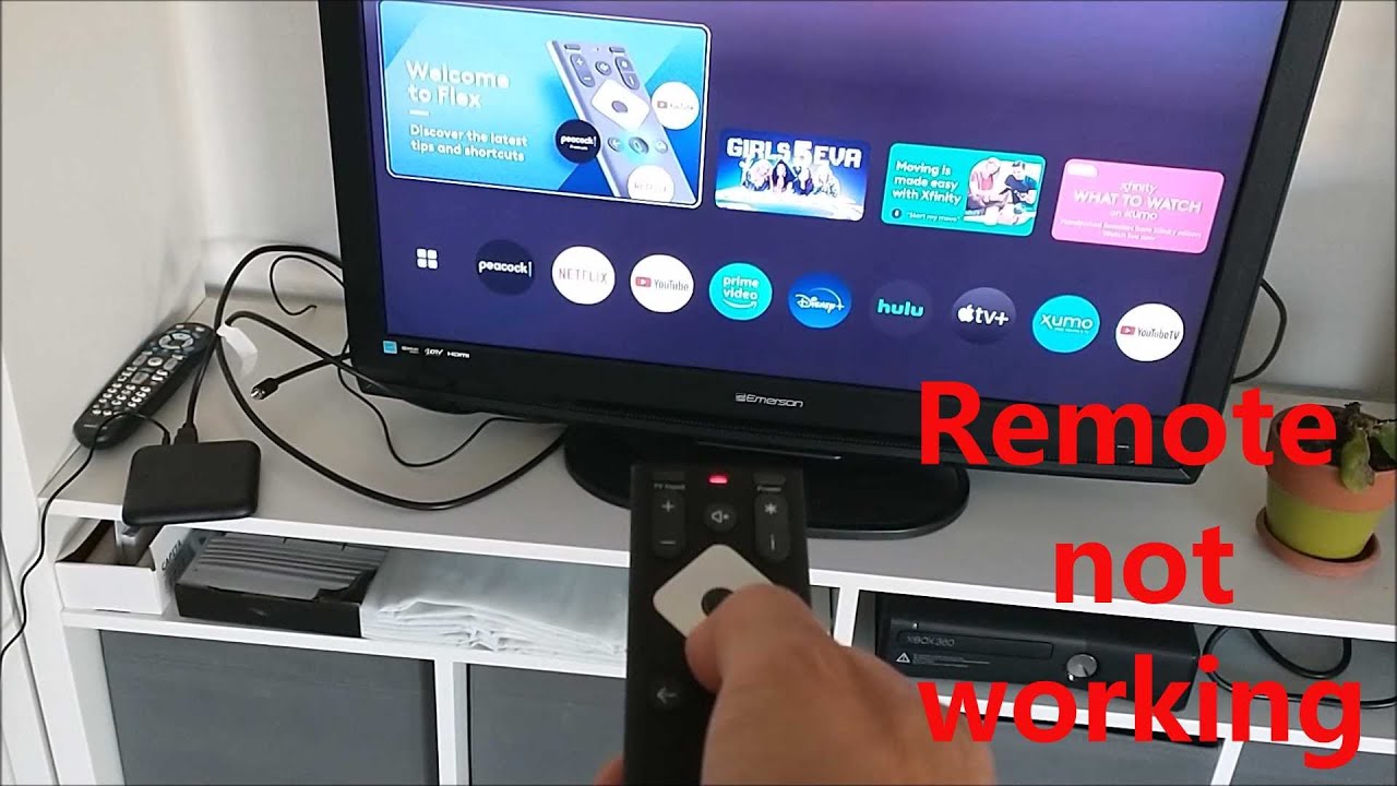 Как сбросить настройки пульта ДУ Xfinity Flex и подключить его к ТВ-приставке (если пульт ДУ не р...