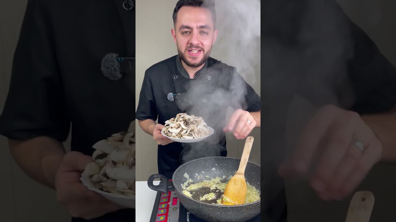 شوربة الفطر بالكريمة بس على طريقتي الرهيببة ادمااااااان