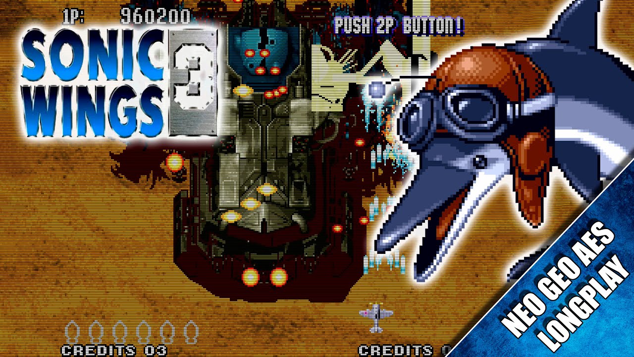 Sonic Wings 3 (Neo Geo AES) 【Longplay】