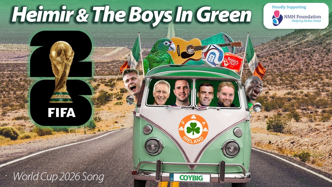 HEIMIR & THE BOYS IN GREEN 🇮🇪 IRISH WORLD CUP 2026 SONG 🪕 Helping Holles Street