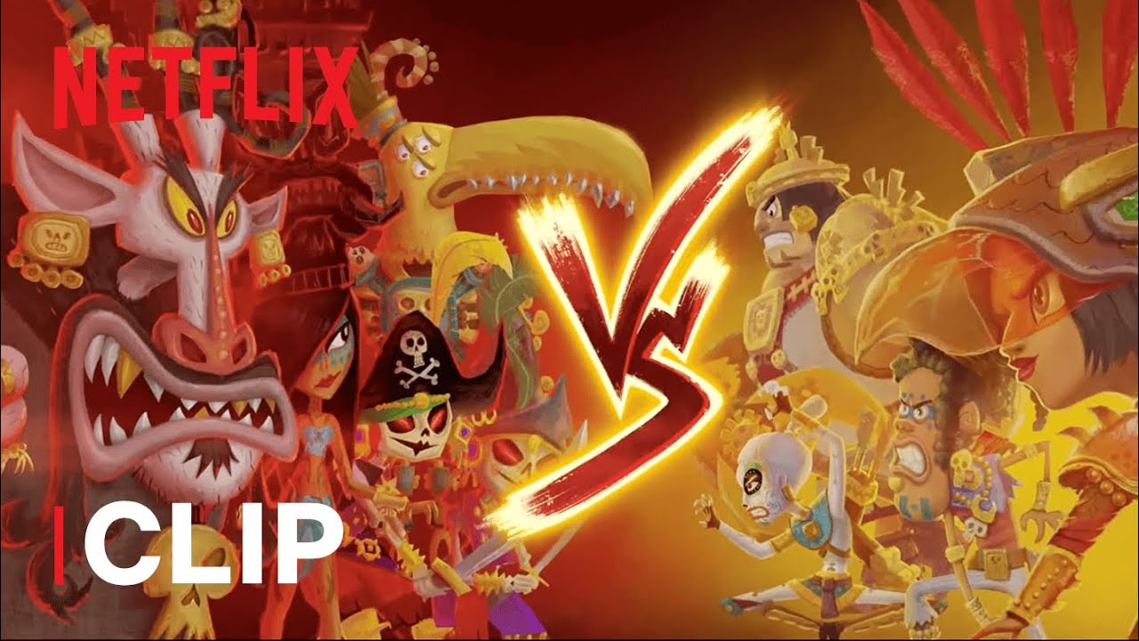 Maya vs. Army of Gods | Maya and The Three | Netflix Family
