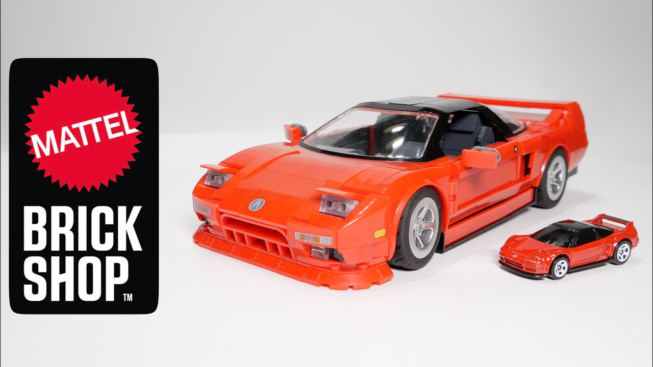 Mattel Brick Shop 90 Acura NSX (Honda) Hot Wheels Elite Series speed build