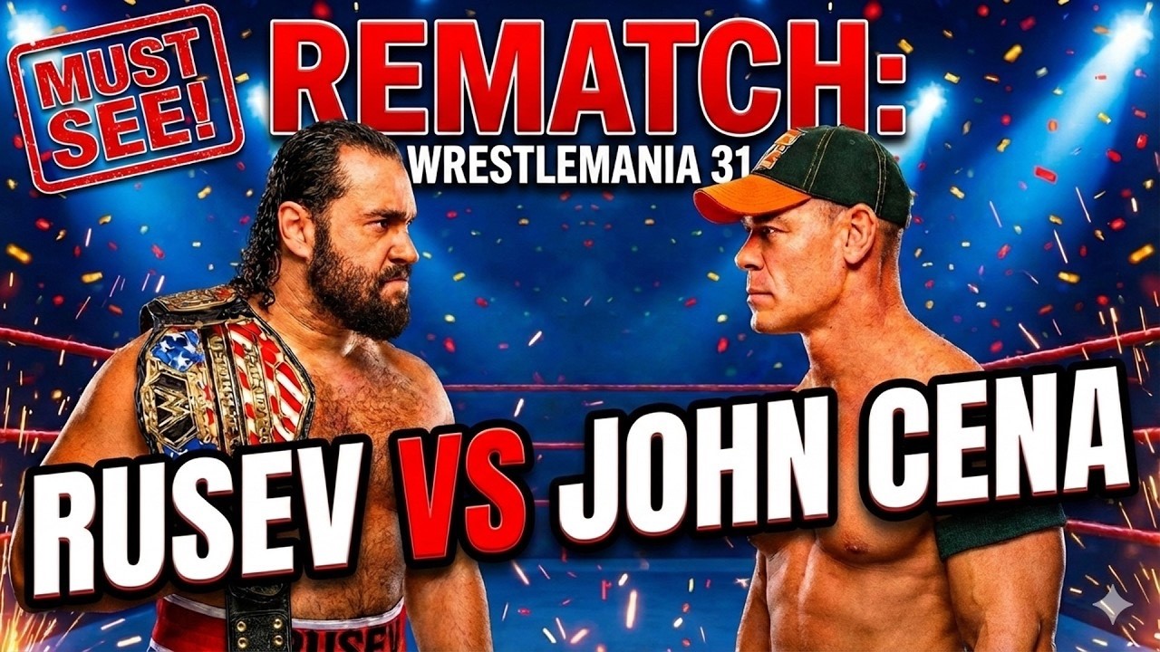 WWE 2K23 2k24 2k25 John cena vs rusev