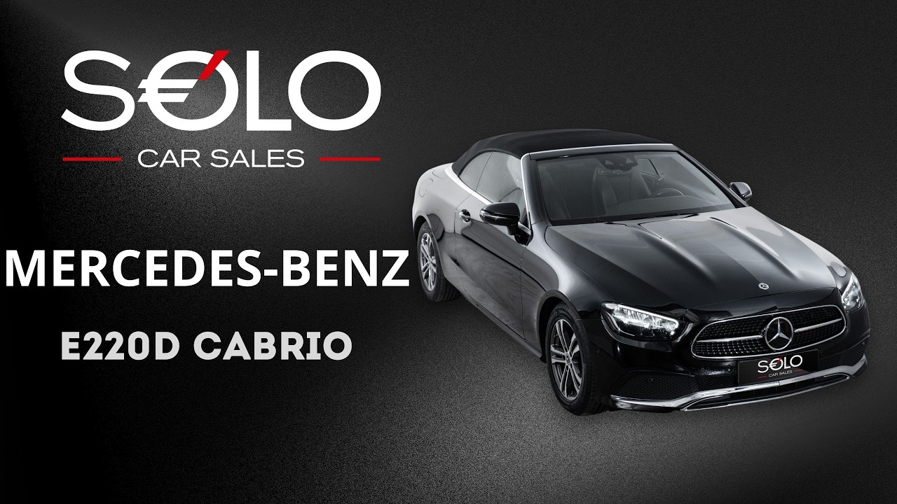Mercedes-Benz E 220d Cabrio — Купить автомобиль в Испании? (продано)