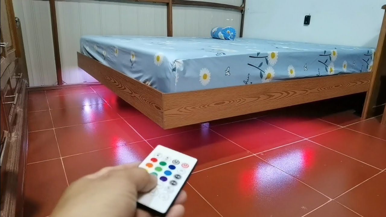 DIY Modern Floating Metal Bed Frame: Step-by-Step Build