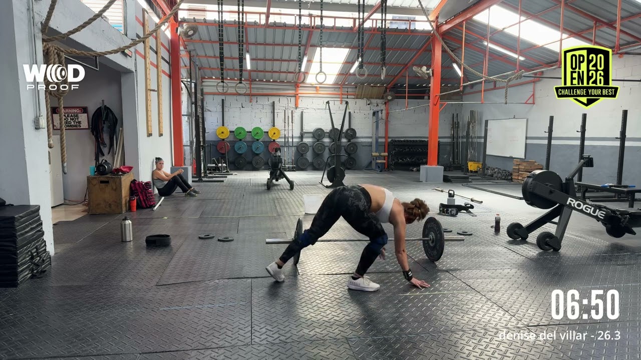 Viviana Alvarez CrossFit open 26.3 Mango Fitness Lab