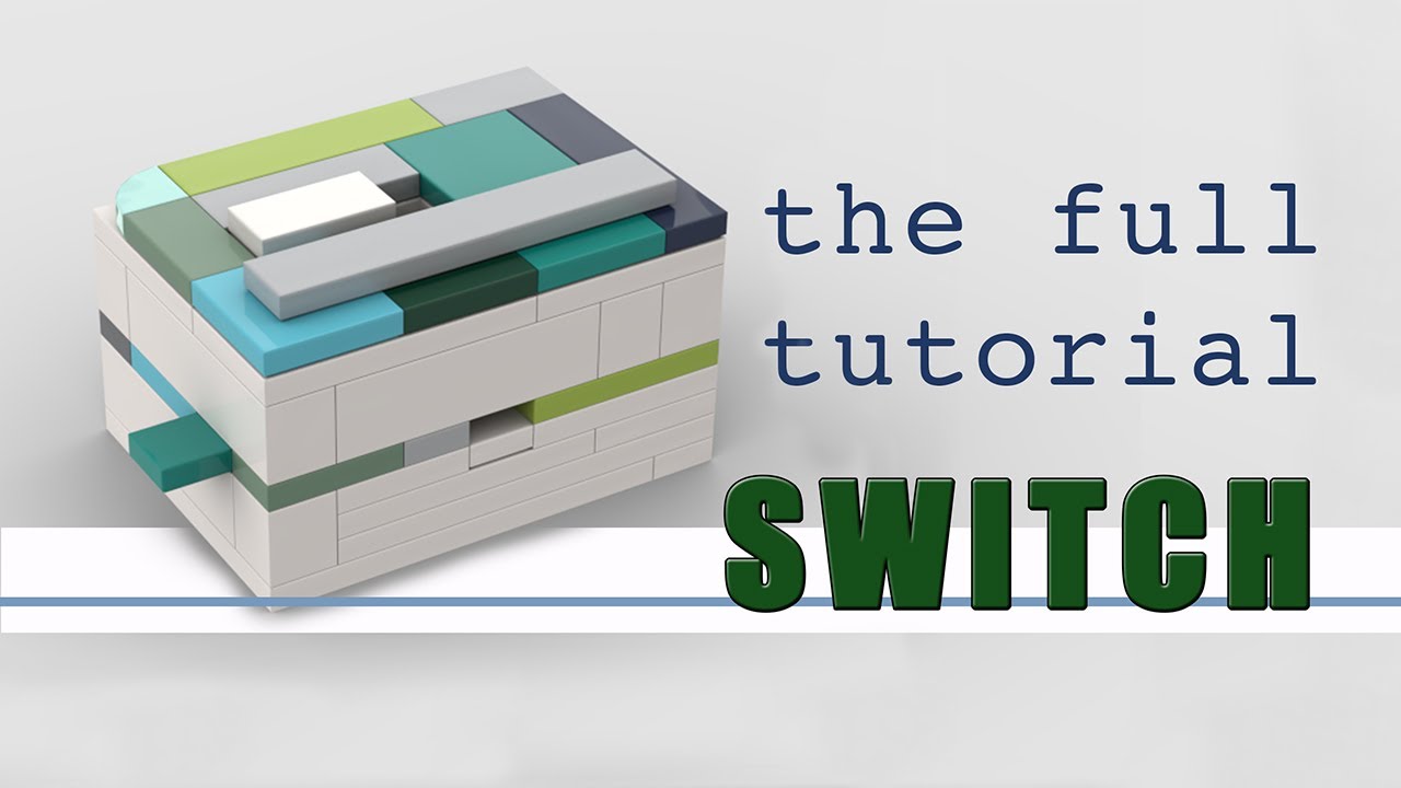 Full Tutorial: How to Build the SWITCH Lego Puzzle Box - Level 4