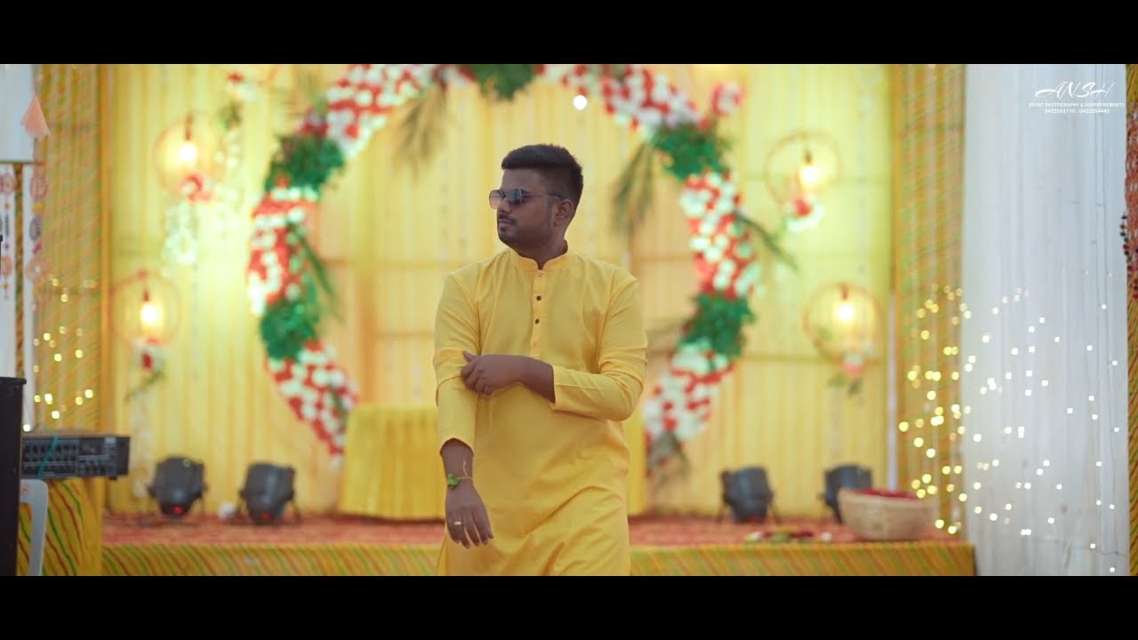 Ritesh & Priti Funny Haldi 4K Teaser | Ansh Event Photogaphy | Nanded