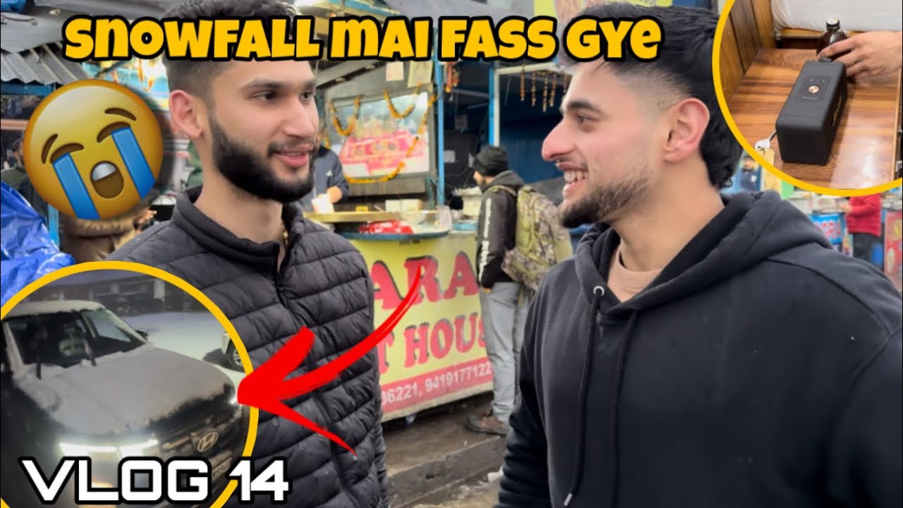 Kashmir jate jate yeh kaha pohonch gye😱 | VLOG 14