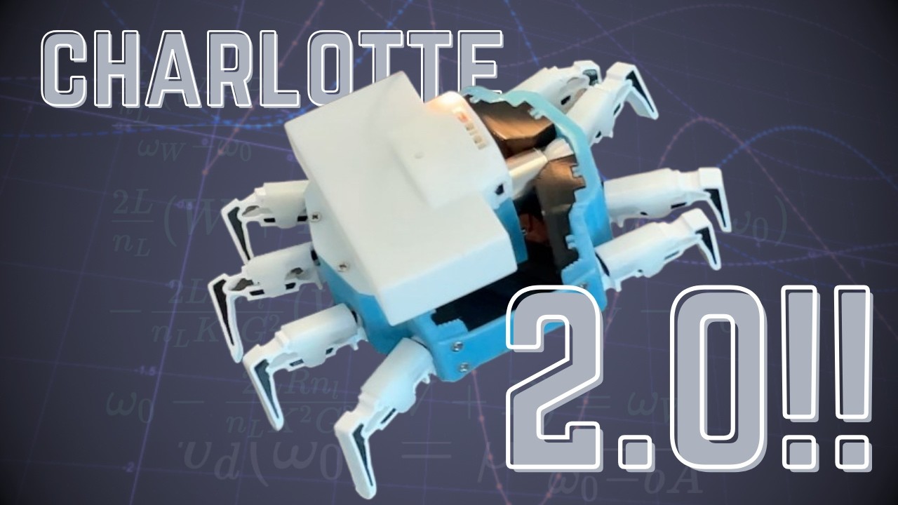 Miniaturizing Charlotte: Bio-Inspired Robot Design