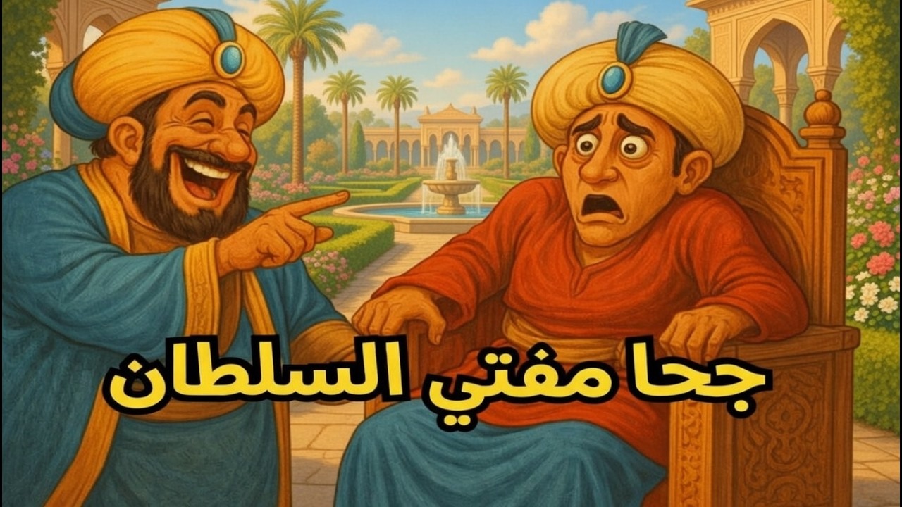 جحا مفتي السلطان | من طرائف ونوادر جحا | ضع السماعات واستمع، قصة مشوقة ومسلية