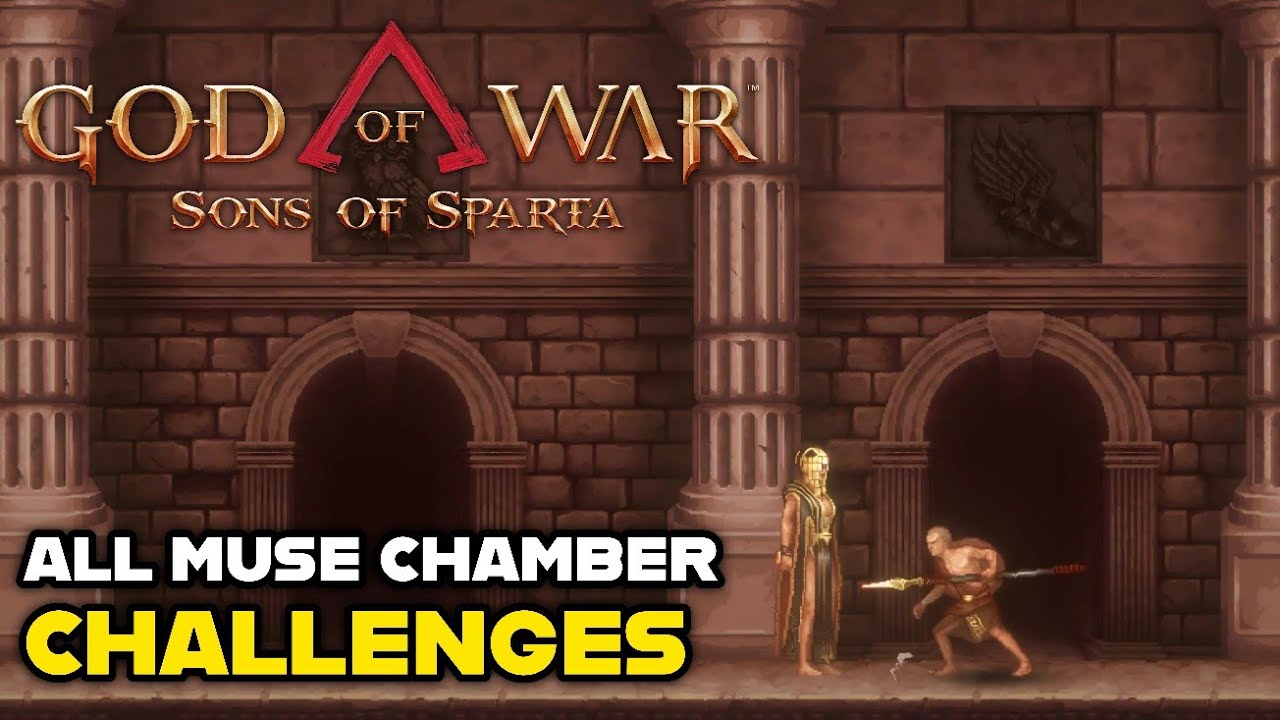 GOD OF WAR Sons of Sparta - All Muse Chamber Challenges Trophy Guide