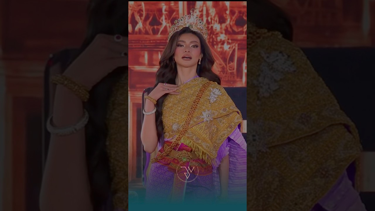 🇵🇭 Emma Tiglao during the MGI 2025 Chut Thai Fashion Show