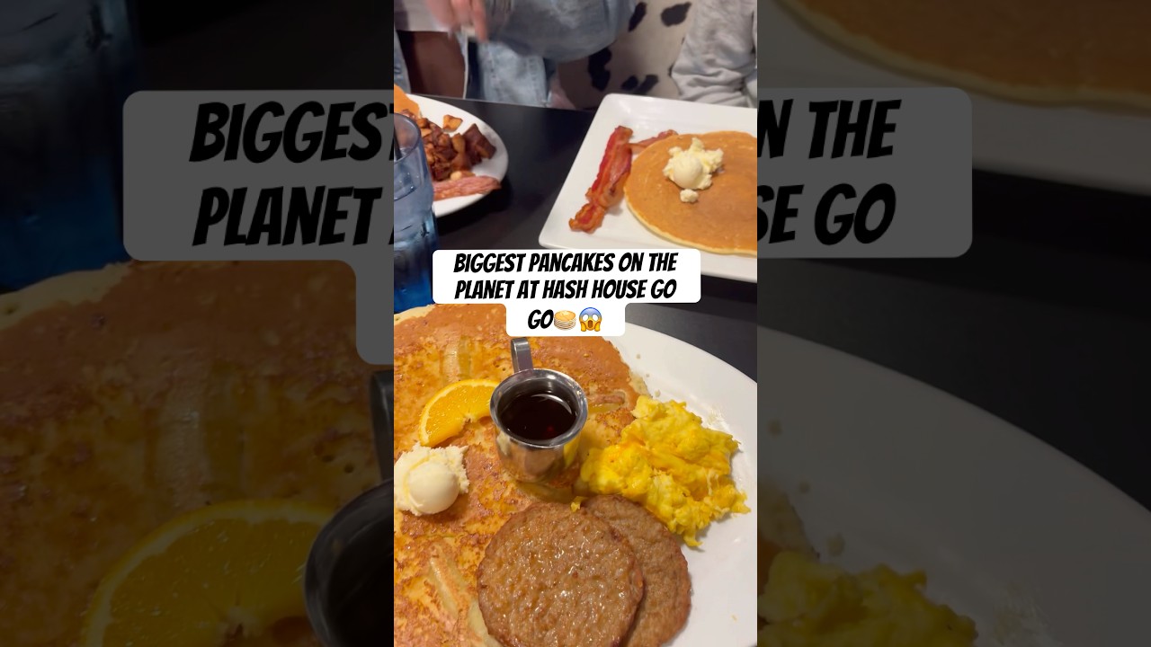 Hash house go go is a must visit in orlando fl🥞🔥😋 #pancakes #breakfastfood #orlandoflorida #fup