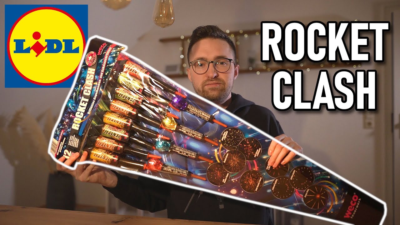 ROCKET CLASH Raketensortiment | Lidl 17,99€ | Silvester 2023/24
