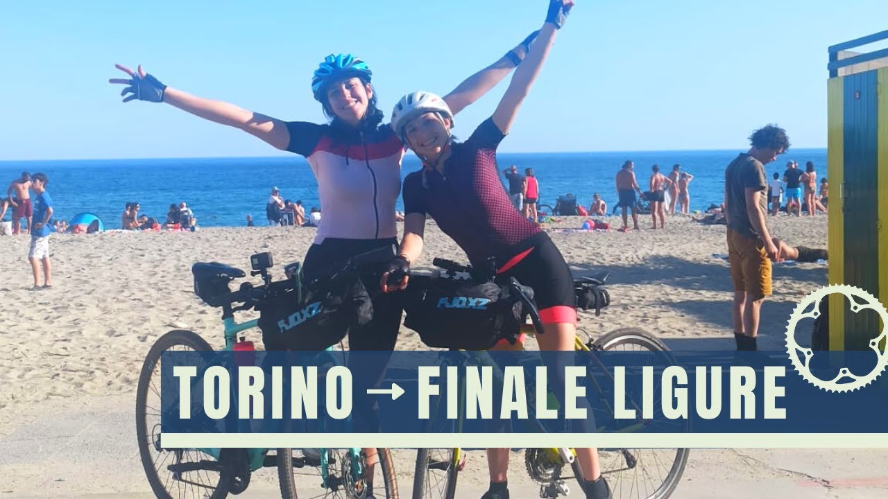 DA TORINO A FINALE LIGURE IN BICICLETTA - andiamo al mare!
