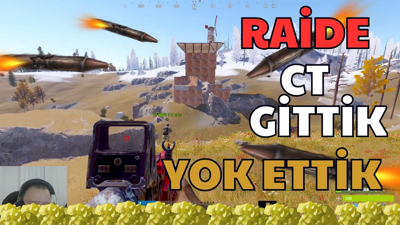 Rust Türkçe - Raid Yapan Düşmanları Bastık ve Zengin Olduk!