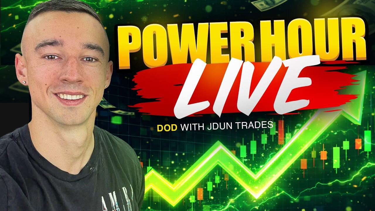 ТРЕЙДИНГ В ПРЯМОМ ЭФИРЕ: POWER HOUR С Jdun | Фьючерсы | $NQ