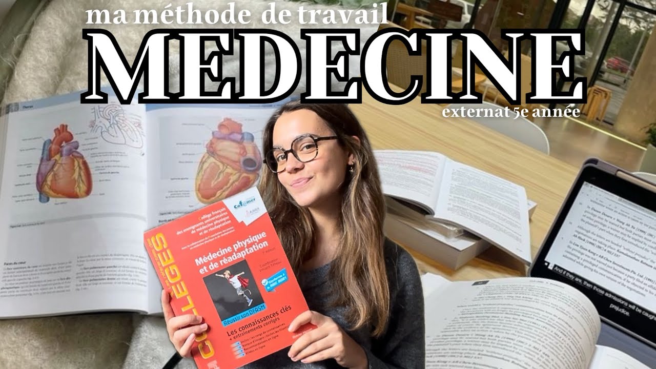 MA MÉTHODE DE TRAVAIL POUR L’EXTERNAT DE MÉDECINE 📖 🤓 (en 5ème année)