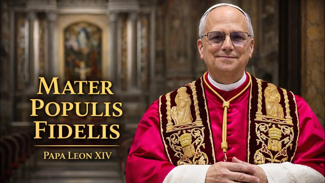 Mater Populi fidelis - Papa Le&oacute;n XIV - Audiolibro - MAR&Iacute;A NO ES CORREDENTORA
