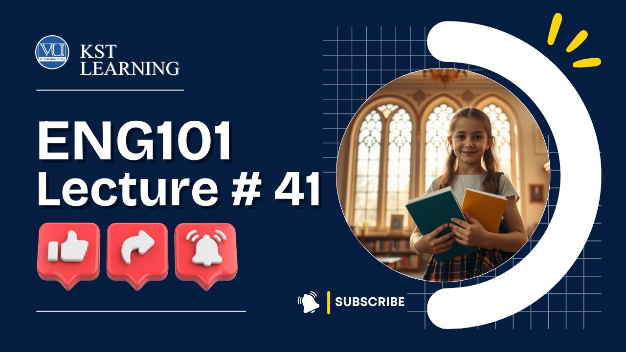 ENG101 Short Lecture 41 | English Comprehension | ENG101 Short Lectures