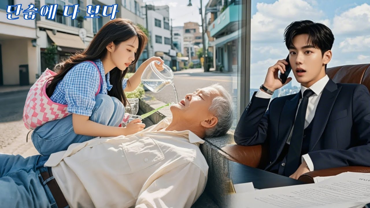도시에 온 첫날, 시골 소녀가 쓰러진 노인을 구했더니… 알고 보니 그 손자는 최고 재벌! 할아버지는 꼭 두 사람을 결혼시키겠다고 나섰다!