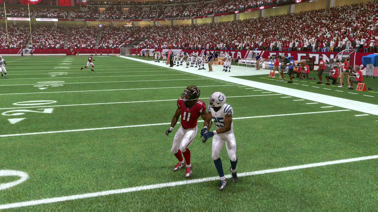 Madden NFL 17 how did he intercept the ball?