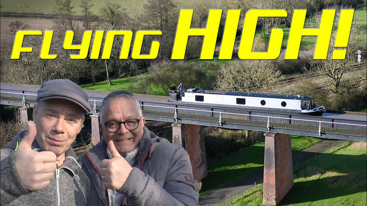LONGEST Canal Aqueduct in England by Narrowboat - Ep. 93